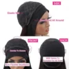 Perruques de cheveux humains crépus raides de 28 pouces Yaki cheveux raides perruques afro crépues cheveux brésiliens pour femmes noires et blanches - Image 2