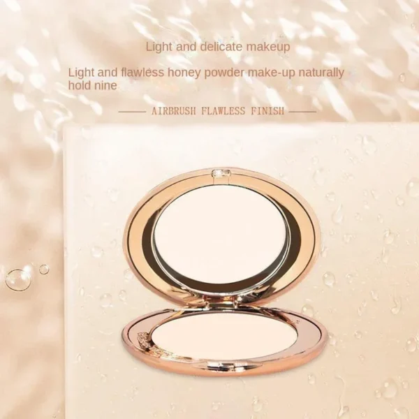 Mini poudre fixatrice, échantillon, fond de teint waterproof, contrôle durable du sébum, éclaircit naturellement le teint, mini poudre de maquillage - Image 4