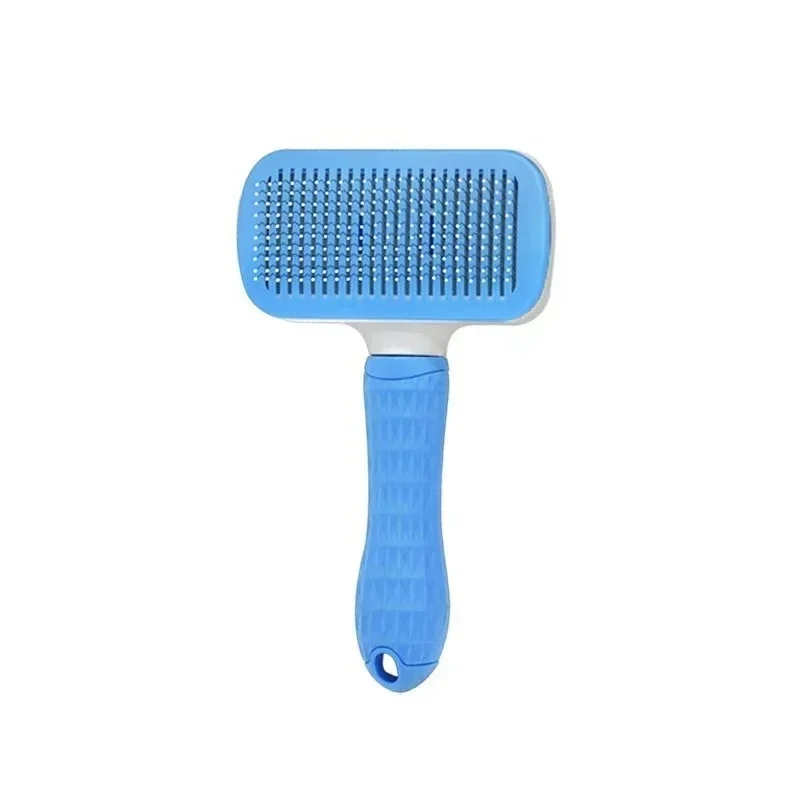 Brosse pour enlever les poils de chien, peigne pour chat, brosse de massage pour le toilettage des animaux, élimine les poils, nettoie et nettoie les poils, brosse de bain, fournitures pour chiens – Image 2