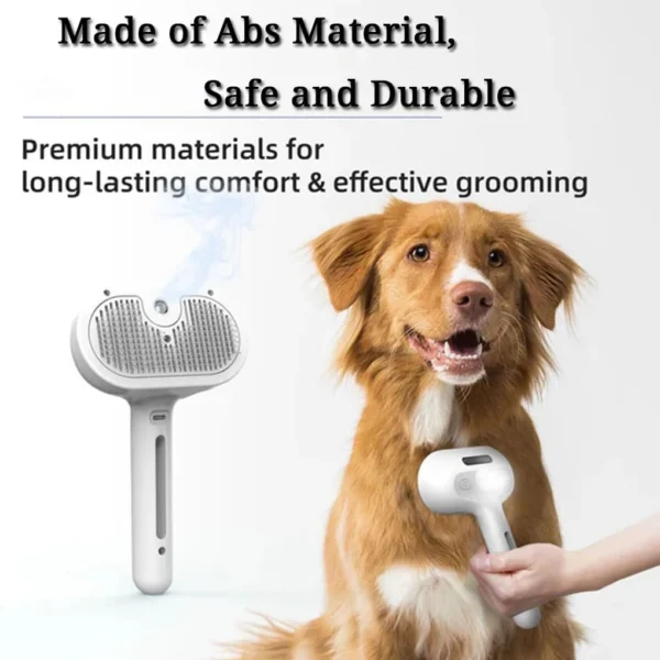 Brosse de toilettage pour chien à vapeur unique pour chiens, brosse de toilettage de luxe pour chiens, brosse à vapeur C